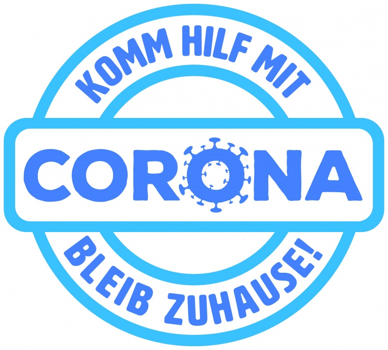 Helfen Sie mit - bleiben Sie zu Hause!