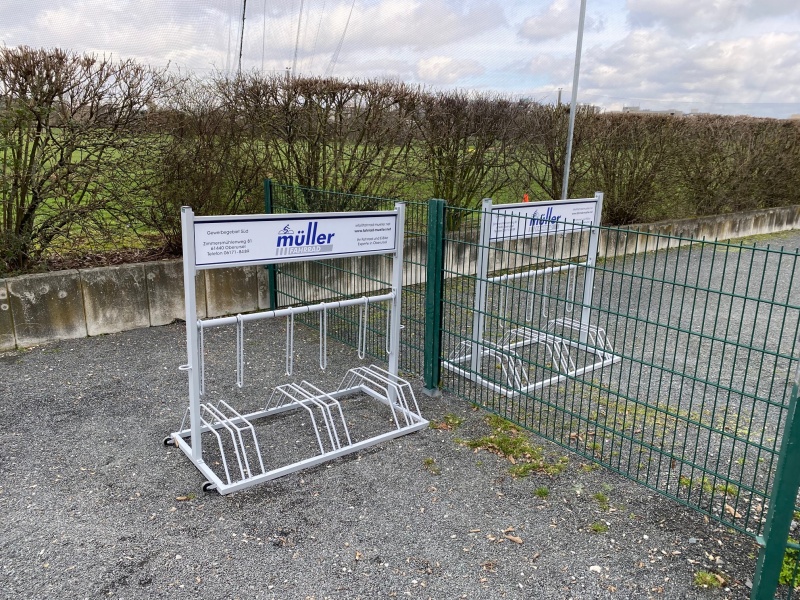 Neue Fahrradständer