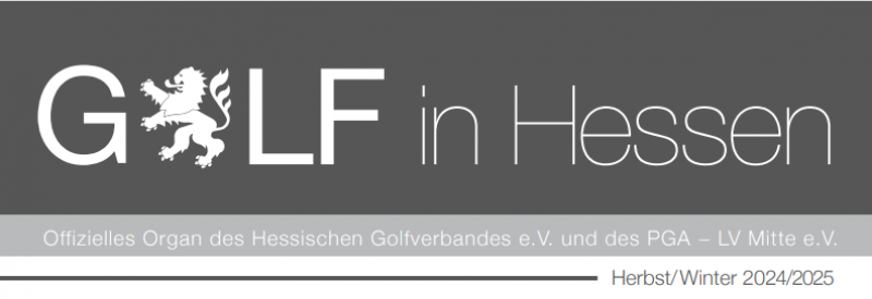 Die Herbstausgabe 2024 der GOLF in Hessen ist da!