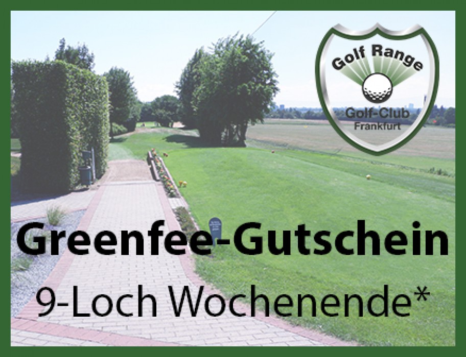 Greenfee-Gutschein 9-Loch Wochenende*